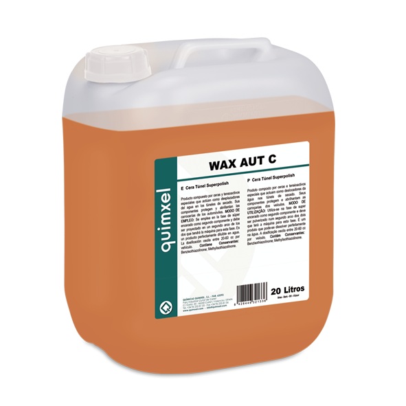 WAX AUT C 20 Litros. Cera túnel superpolish.